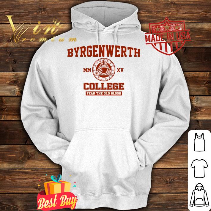 Byrgenwerth Colleges t-shirt hoodie