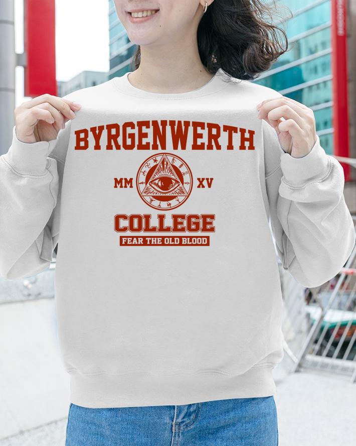 Byrgenwerth Colleges t-shirt sweatshirt