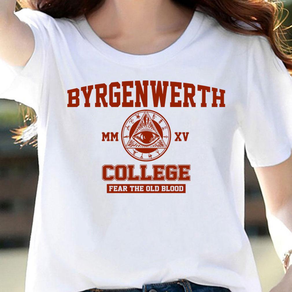 Byrgenwerth Colleges t-shirt woman shirt