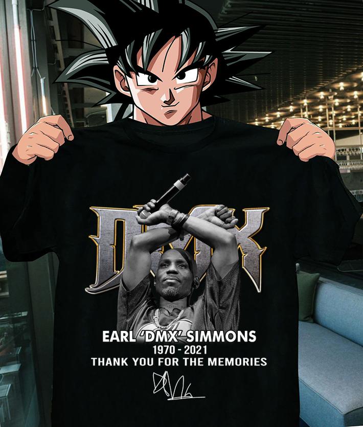 Ruff Ryders RIP Earl DMX Simmons 1970-2021 Thank You For The Memories Signature t-shirt shirt
