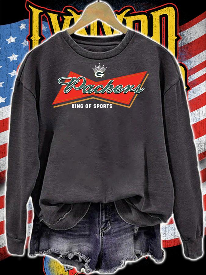 Original Budweiser Oakland Raiders King Of Sports t-shirt sweatshirt