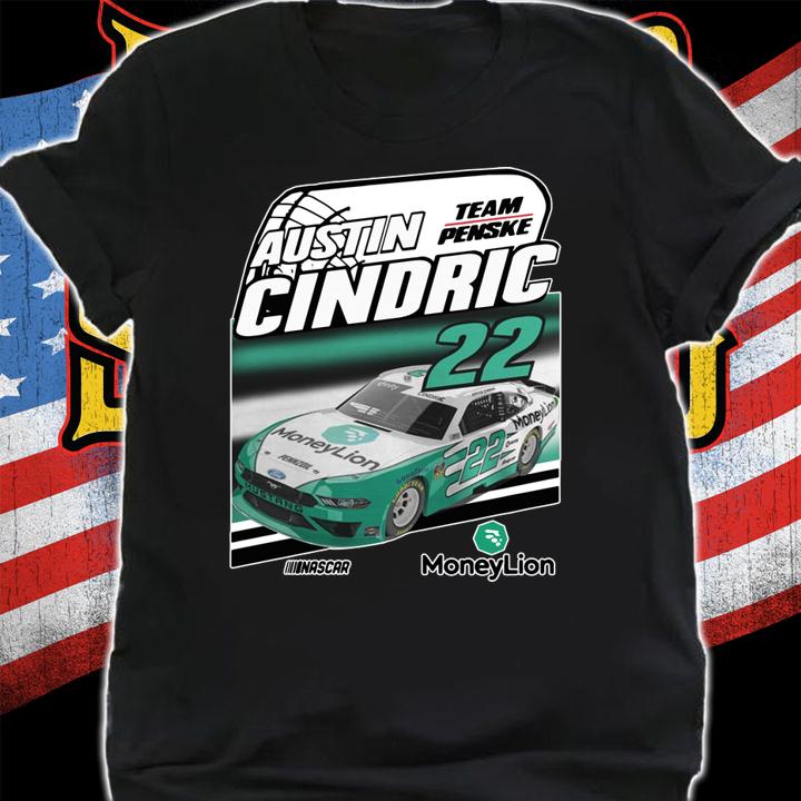 Team Penske Austin 22 Cindric t-shirt shirt