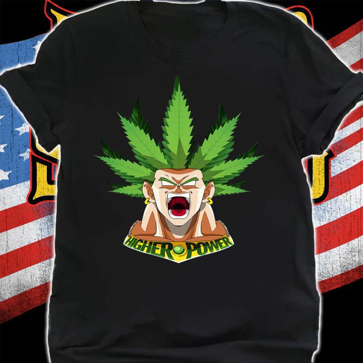 Broly Higher Power Dragon Ball Super t-shirt shirt