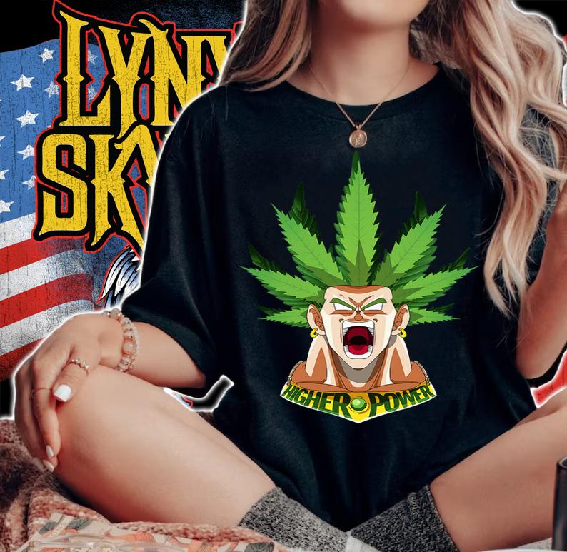 Broly Higher Power Dragon Ball Super t-shirt woman shirt