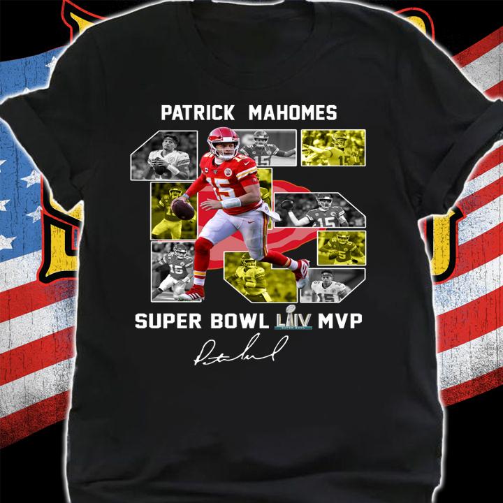 Kansas City Chiefs Patrick Mahomes Super Bowl Liv Mvp Signature t-shirt shirt