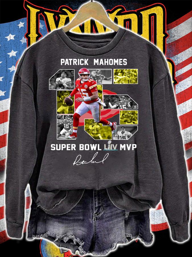 Kansas City Chiefs Patrick Mahomes Super Bowl Liv Mvp Signature t-shirt sweatshirt