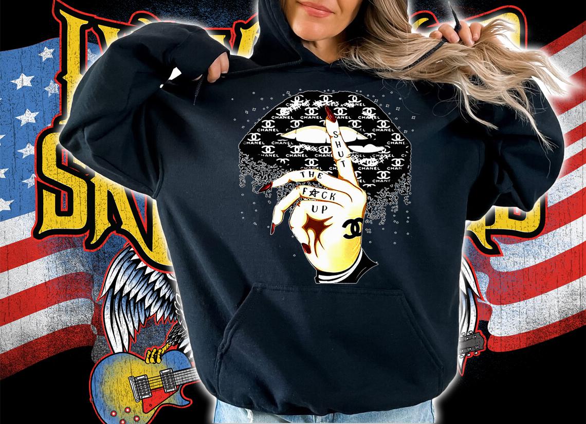 Chanel Hater Shut The Fuck Up Lips t-shirt hoodie