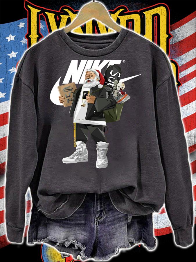 Santa Claus Nike Supreme Sneaker t-shirt sweatshirt