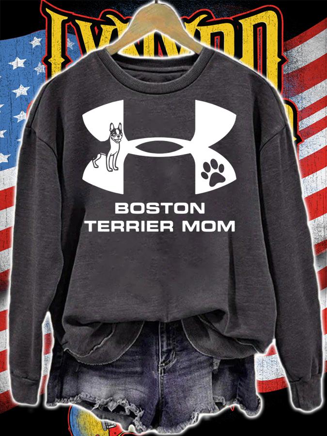 Under Armour Boston Terrier Mom t-shirt sweatshirt