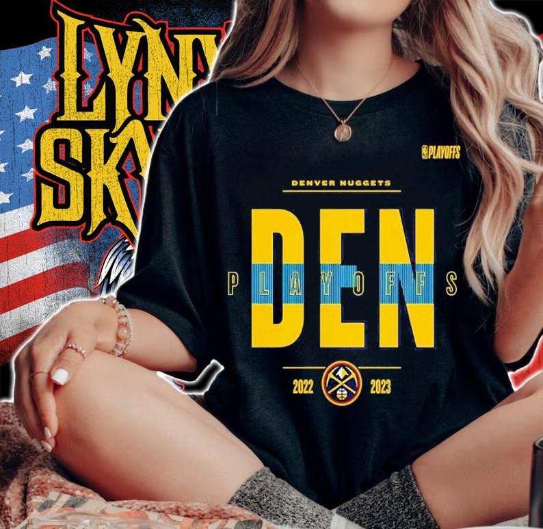 Denver Nuggets 2022-2023 NBA Playoffs t-shirt woman shirt
