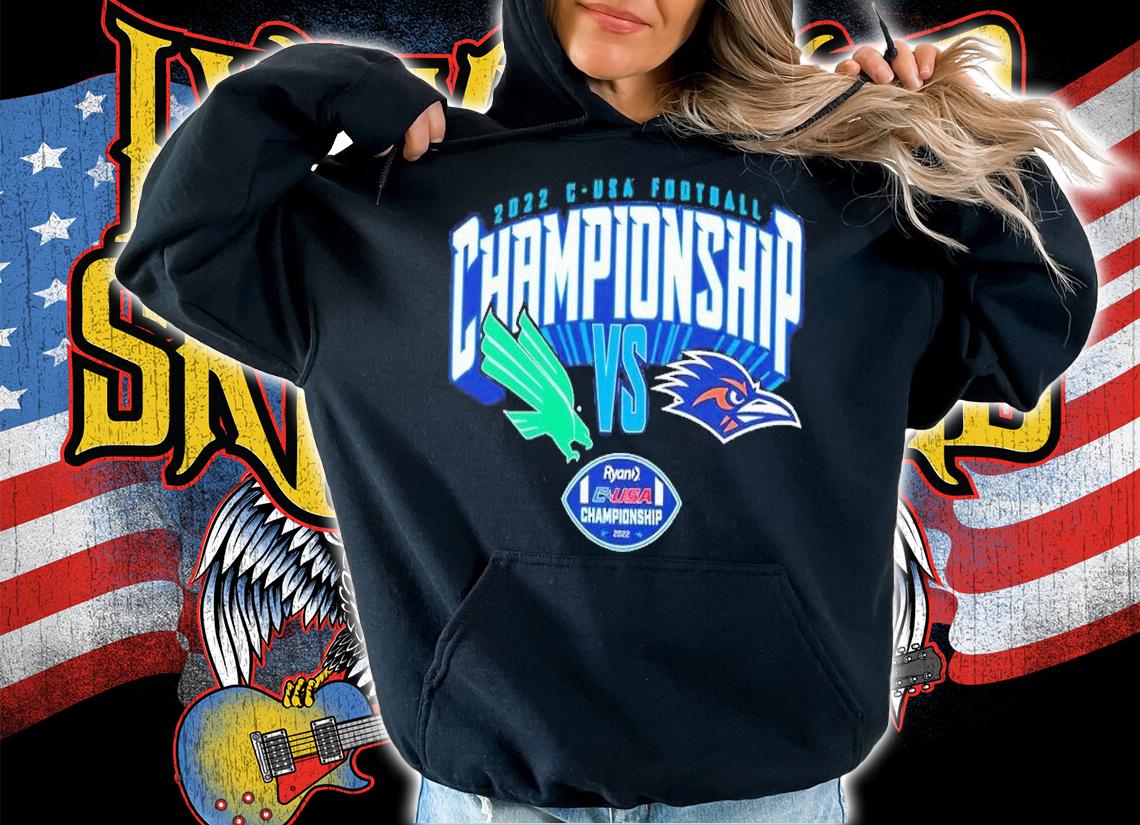 2022 C-USA Football Championship North Texas vs UTSA Roadrunners shirt t-shirt hoodie