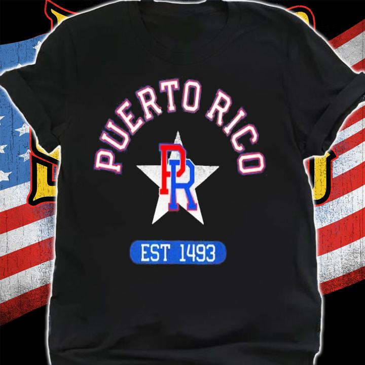 Bandera Puerto Rico Flag Baseball Boxing Shirt t-shirt shirt