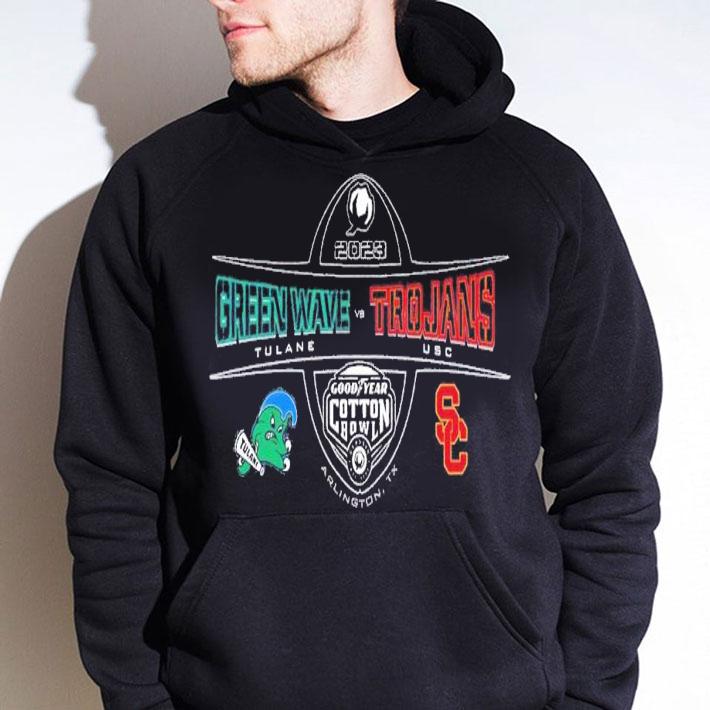 2023 Cotton Bowl Green Wave Tulane vs Trojans USC Arlington TX shirt t-shirt hoodie