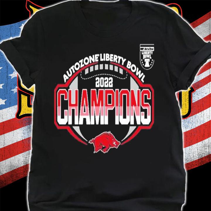 Arkansas Razorbacks 2022 Liberty Bowl Champions Student Section shirt t-shirt shirt