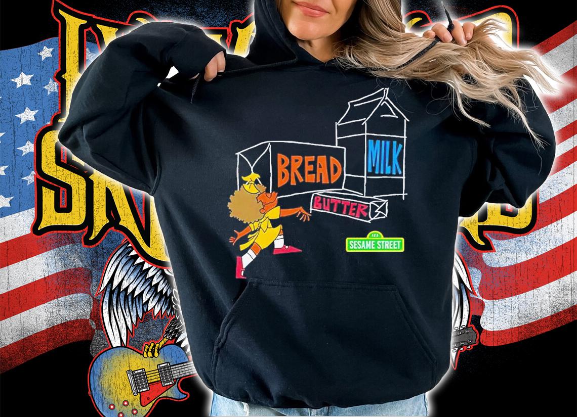 Bread Milk Butter Sesame Street I Remember shirt t-shirt hoodie