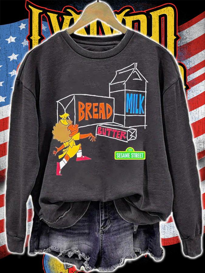 Bread Milk Butter Sesame Street I Remember shirt t-shirt sweatshirt