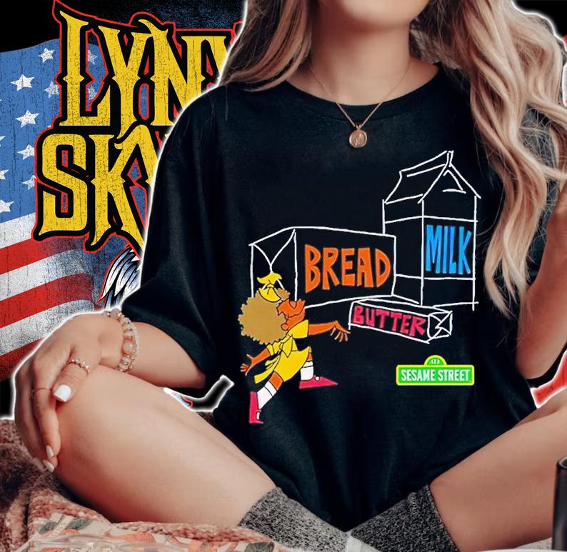 Bread Milk Butter Sesame Street I Remember shirt t-shirt woman shirt
