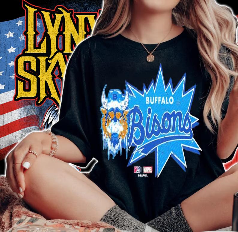 Buffalo Bisons Marvel's Defenders of the Diamond Burst shirt t-shirt woman shirt