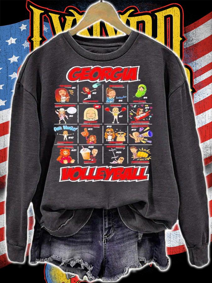Georgia Bulldogs Volleyball Bitmoji shirt t-shirt sweatshirt