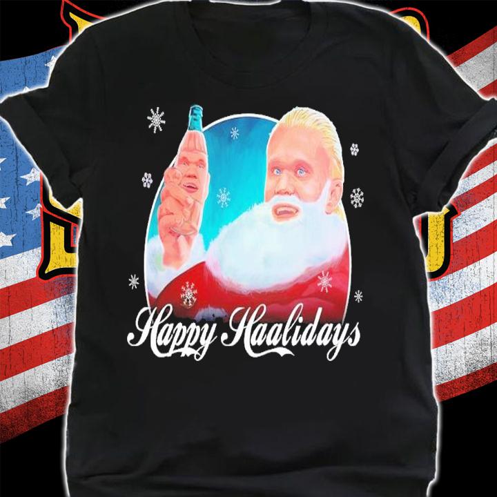 Happy Haaland Holidays Christmas shirt t-shirt shirt