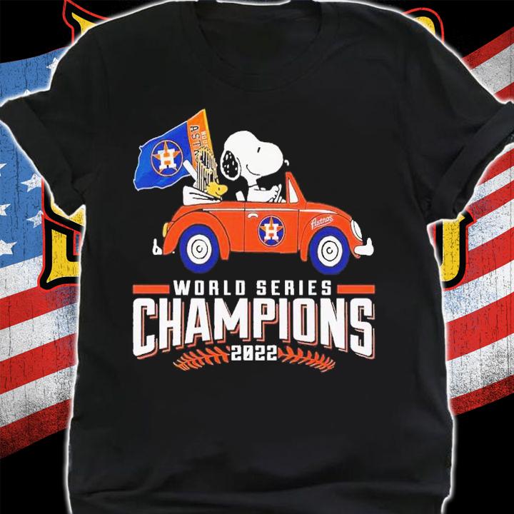 Houston Astros Snoopy riding World Series Champions 2022 shirt t-shirt shirt