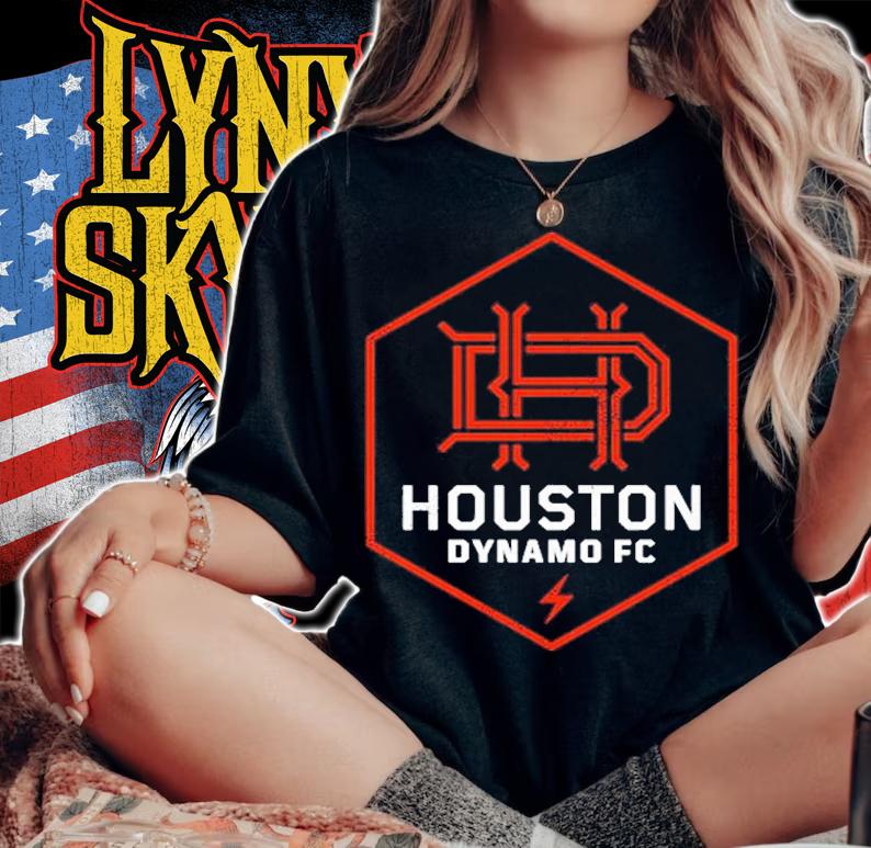 Houston Dynamo FC Vintage Primary Logo Shirt t-shirt woman shirt