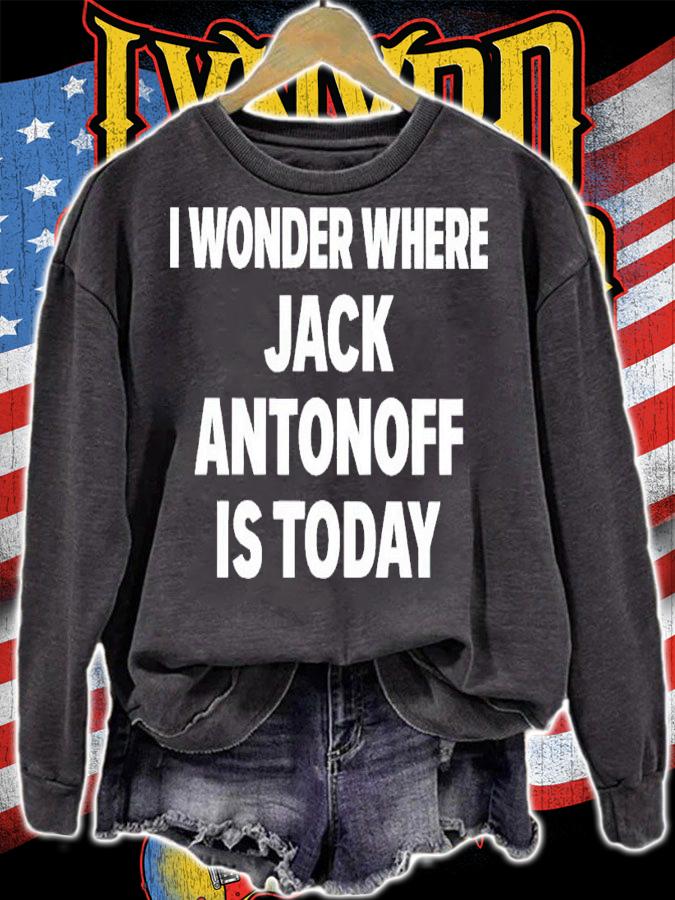 I wonder where Jack Antonoff is today shirt t-shirt sweatshirt