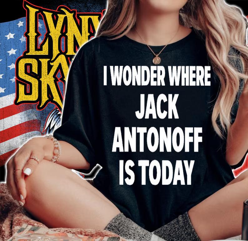 I wonder where Jack Antonoff is today shirt t-shirt woman shirt