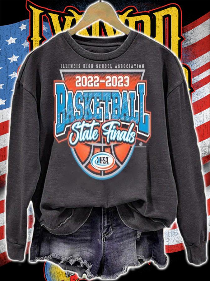 Illinois High School 2022 2023 Basketball State Finals IHSA shirt t-shirt sweatshirt