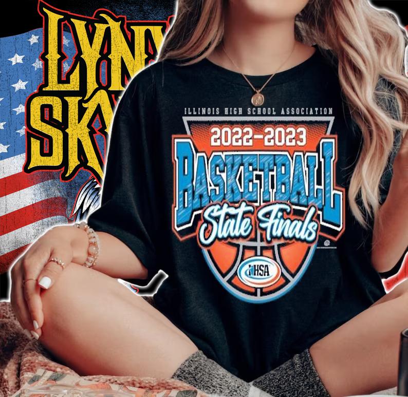 Illinois High School 2022 2023 Basketball State Finals IHSA shirt t-shirt woman shirt