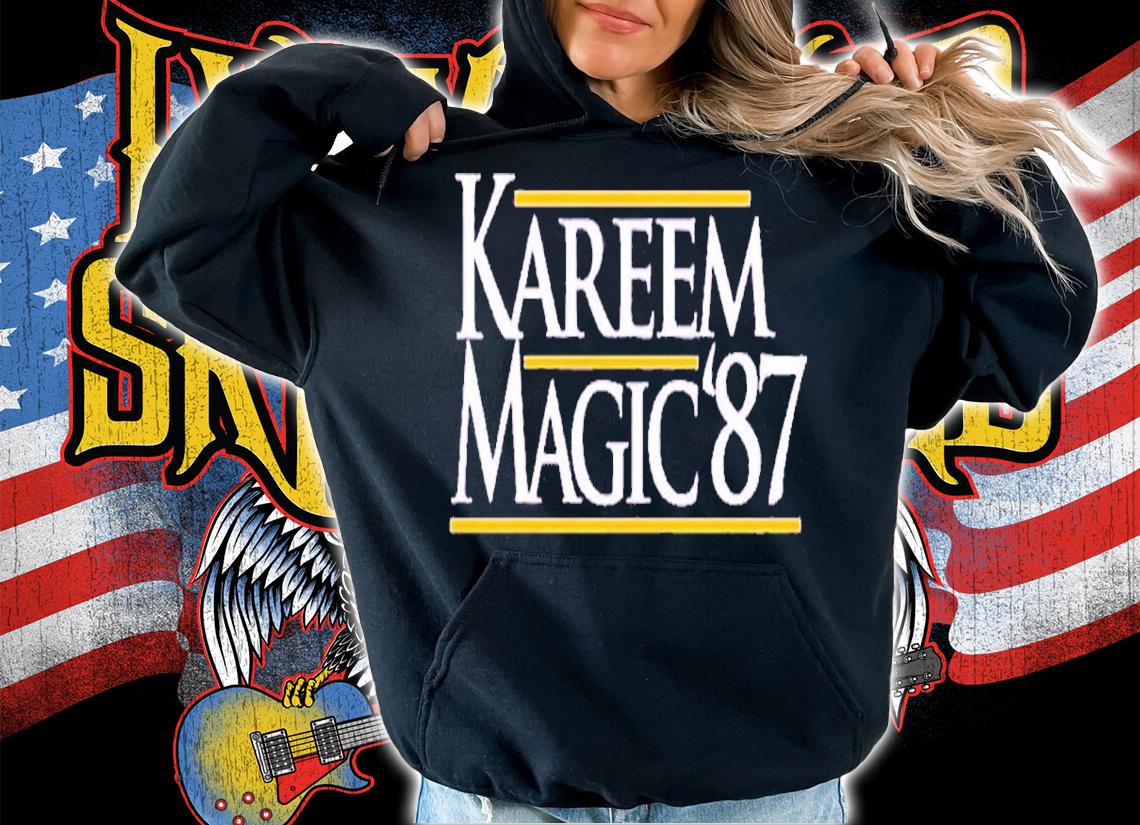 Melissa Rauch Wearing Kareem Magic 87 Shirt t-shirt hoodie