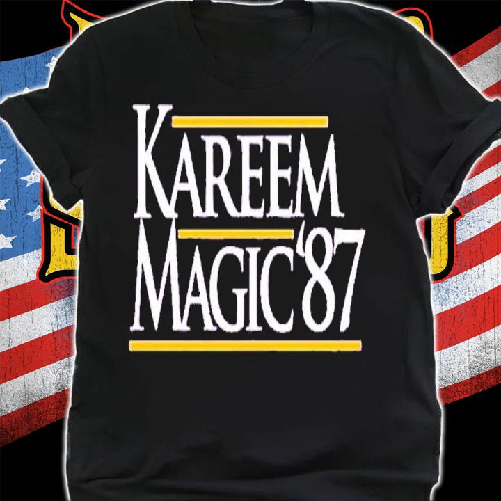 Melissa Rauch Wearing Kareem Magic 87 Shirt t-shirt shirt