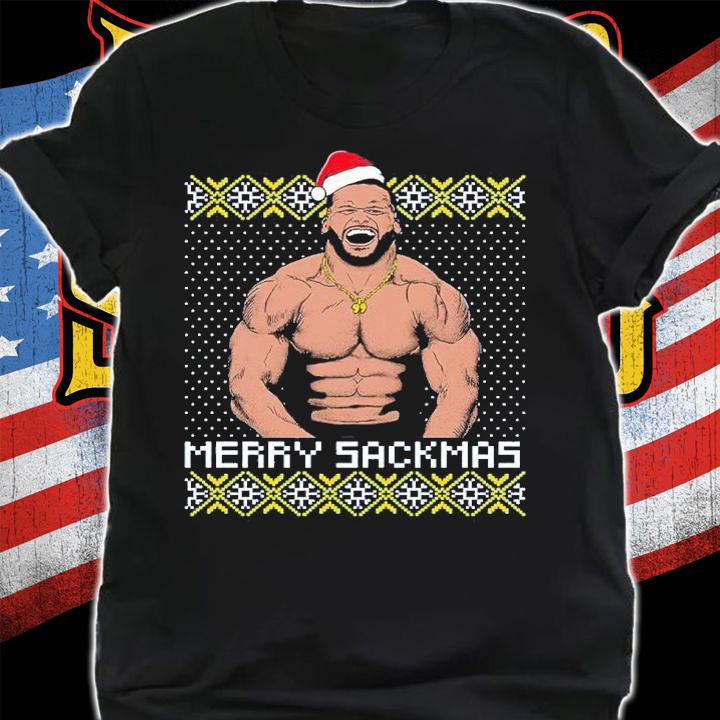 Merry Sackmas Aaron Donald shirt t-shirt shirt