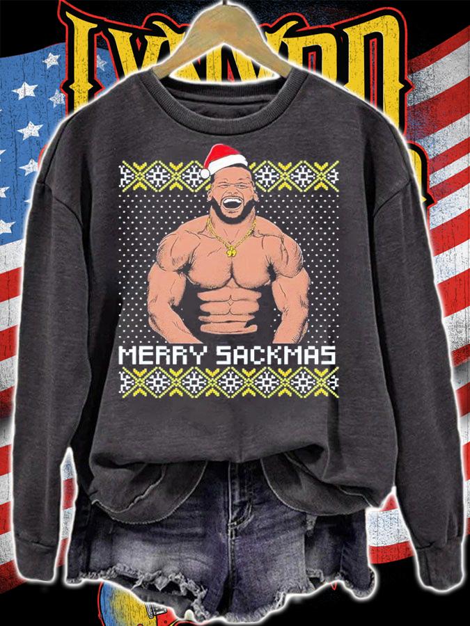 Merry Sackmas Aaron Donald shirt t-shirt sweatshirt