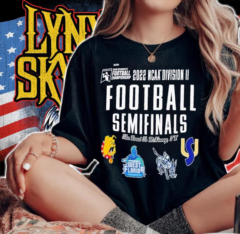 New Men's 2022 NCAA Division II Football Semifinals the road to McKinney TX shirt t-shirt woman shirt