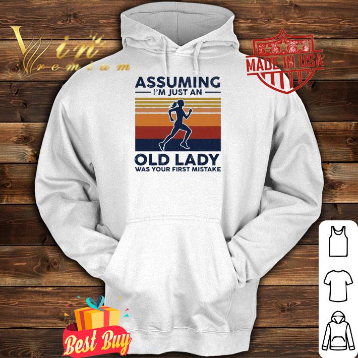 Assuming I'm Just An Old Lady Was Your First Mistake Vintage T-Shirt t-shirt