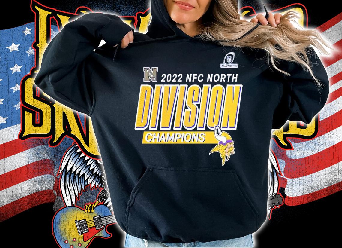 Minnesota Vikings 2022 NFC North Division Champions Divide and Conquer shirt t-shirt