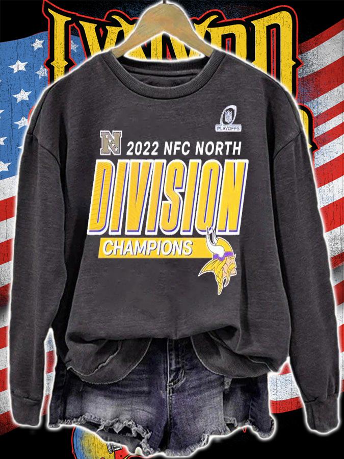 Minnesota Vikings 2022 NFC North Division Champions Divide and Conquer shirt t-shirt