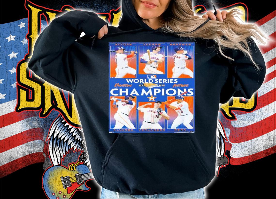 MLB Houston Astros 2022 World Series Champions Shirt t-shirt hoodie