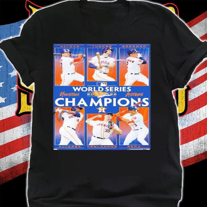 MLB Houston Astros 2022 World Series Champions Shirt t-shirt shirt