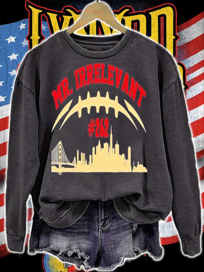 Mr Irrelevant San Francisco 262 Brock Hard Purdy shirt t-shirt sweatshirt