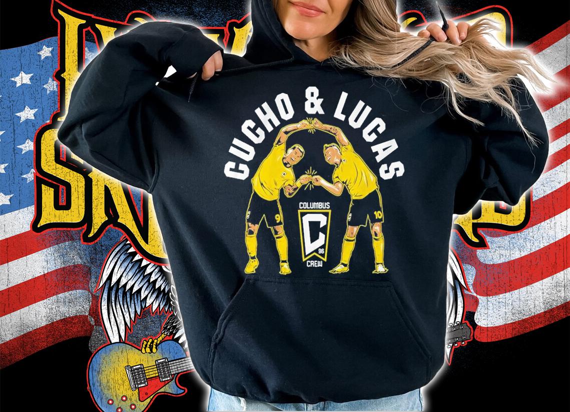 Columbus Crew Cucho Hernndez & Lucas Zelarayn shirt t-shirt