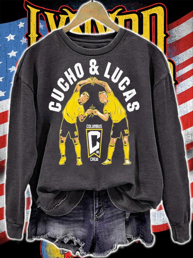 Columbus Crew Cucho Hernndez & Lucas Zelarayn shirt t-shirt