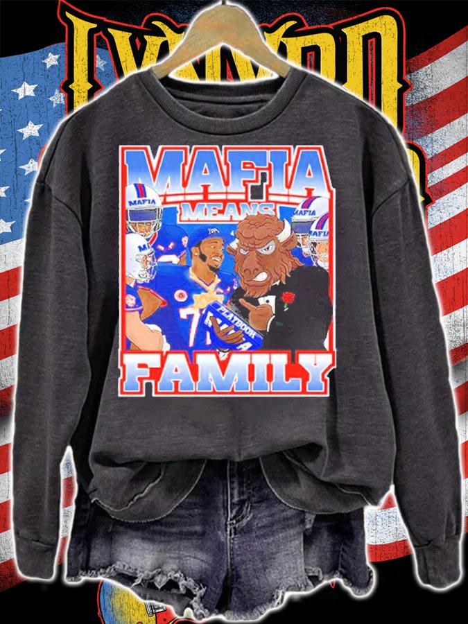 Bills X Benny Collab Mafia Means Family Shirt t-shirt sweatshirt