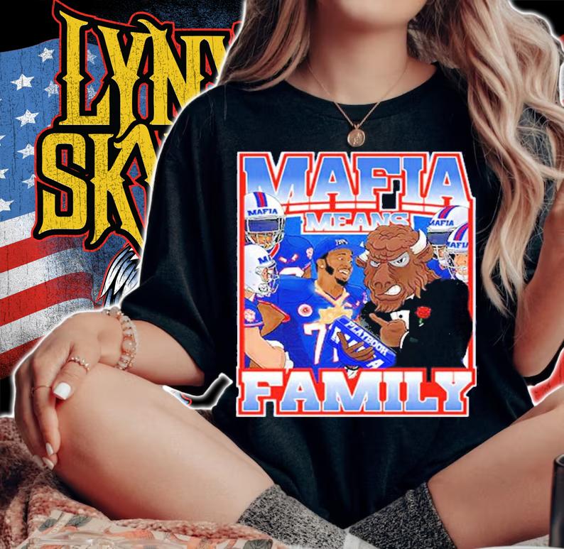 Bills X Benny Collab Mafia Means Family Shirt t-shirt woman shirt