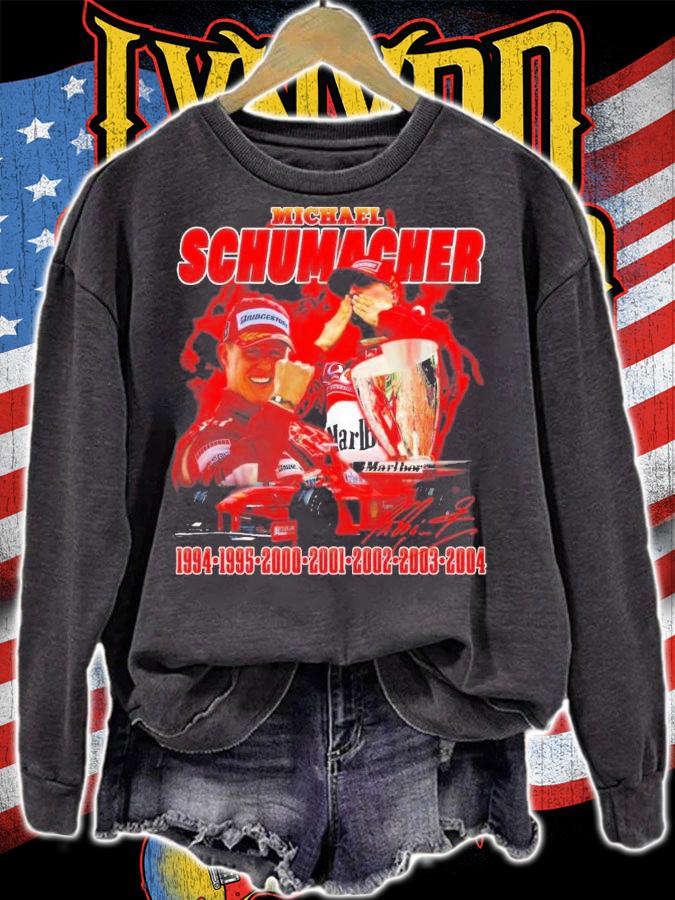 Legend Michael Schumacher 90s Bootleg Formula 1 Racing t-shirt