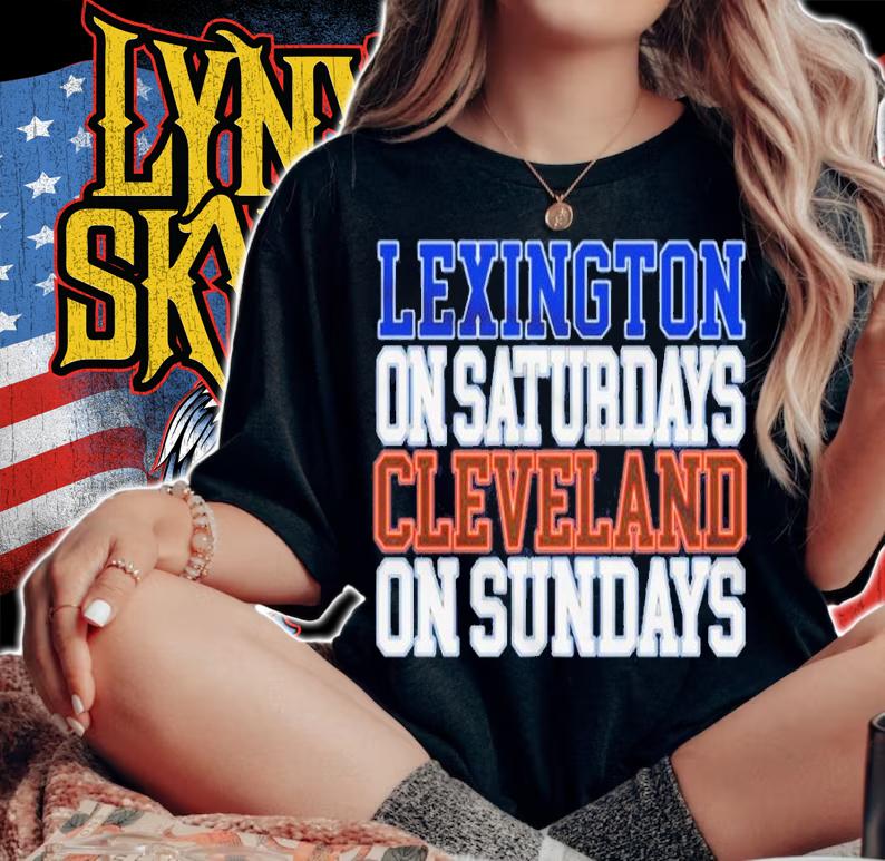 Lexington on Saturdays Cleveland on Sundays shirt t-shirt