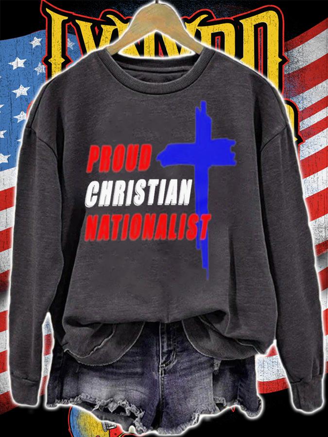 Marjorie Taylor Greene Proud Christian Nationalist Ron Filipkowski T-Shirt t-shirt