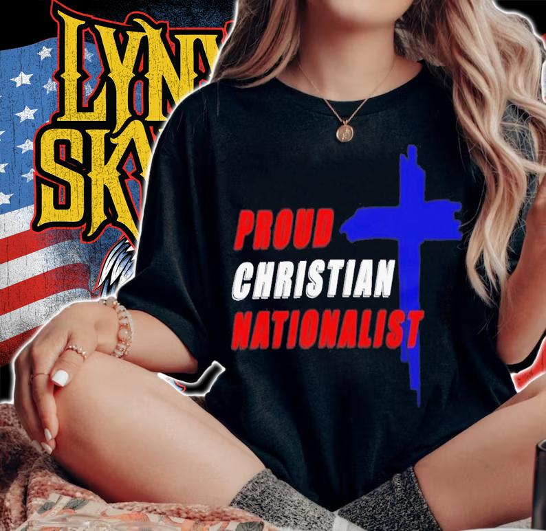 Marjorie Taylor Greene Proud Christian Nationalist Ron Filipkowski T-Shirt t-shirt