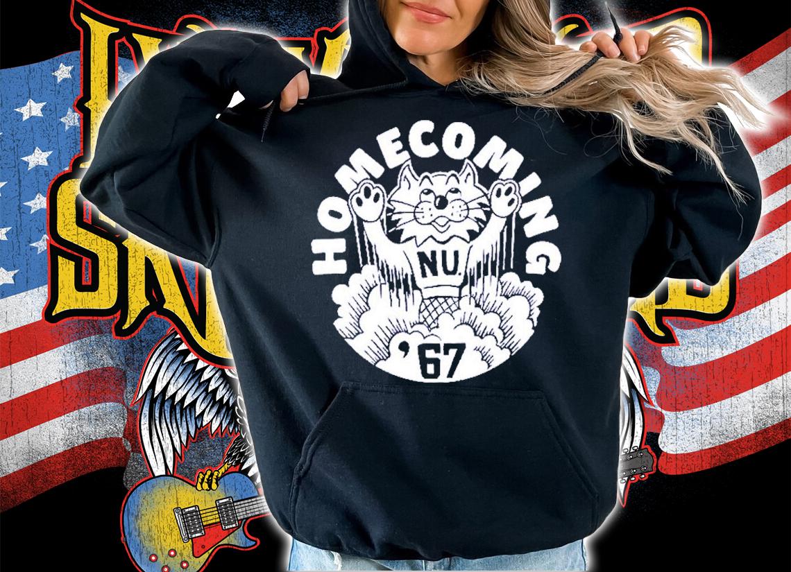 Northwestern University Homecoming '67 t-shirt